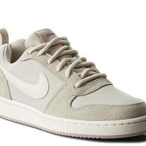 Nike Court Borough Low Prem (Sail Light Orewood Brown). Womens Sz: 7